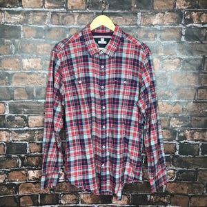 Tommy Hilfiger Plaid Flannel Button Down